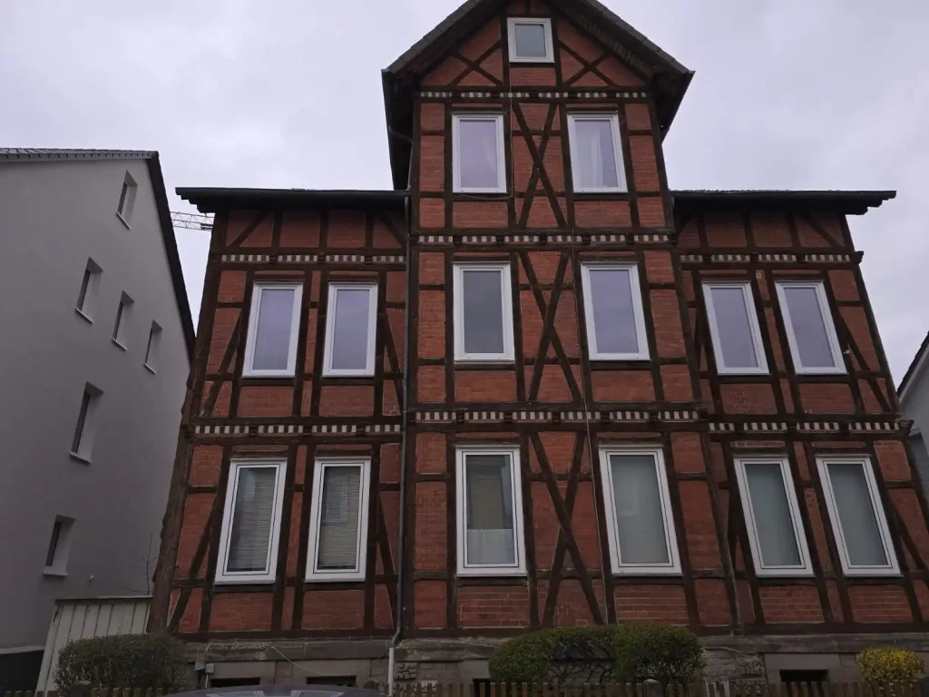 Kunststofffenster in Fachwerkhaus in Göttingen